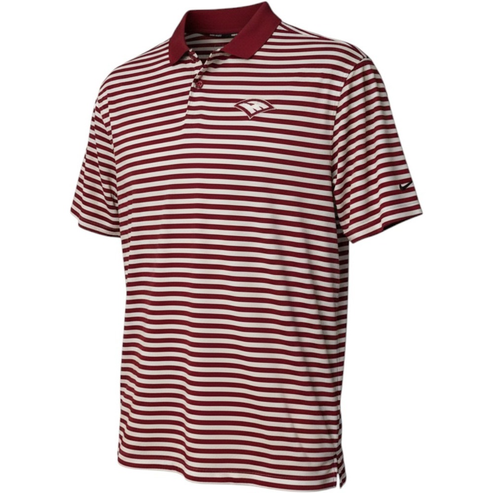 Nike Golf ECS Evangelical Christian School Dri-FIT Striped Polo Mens XXL NEW